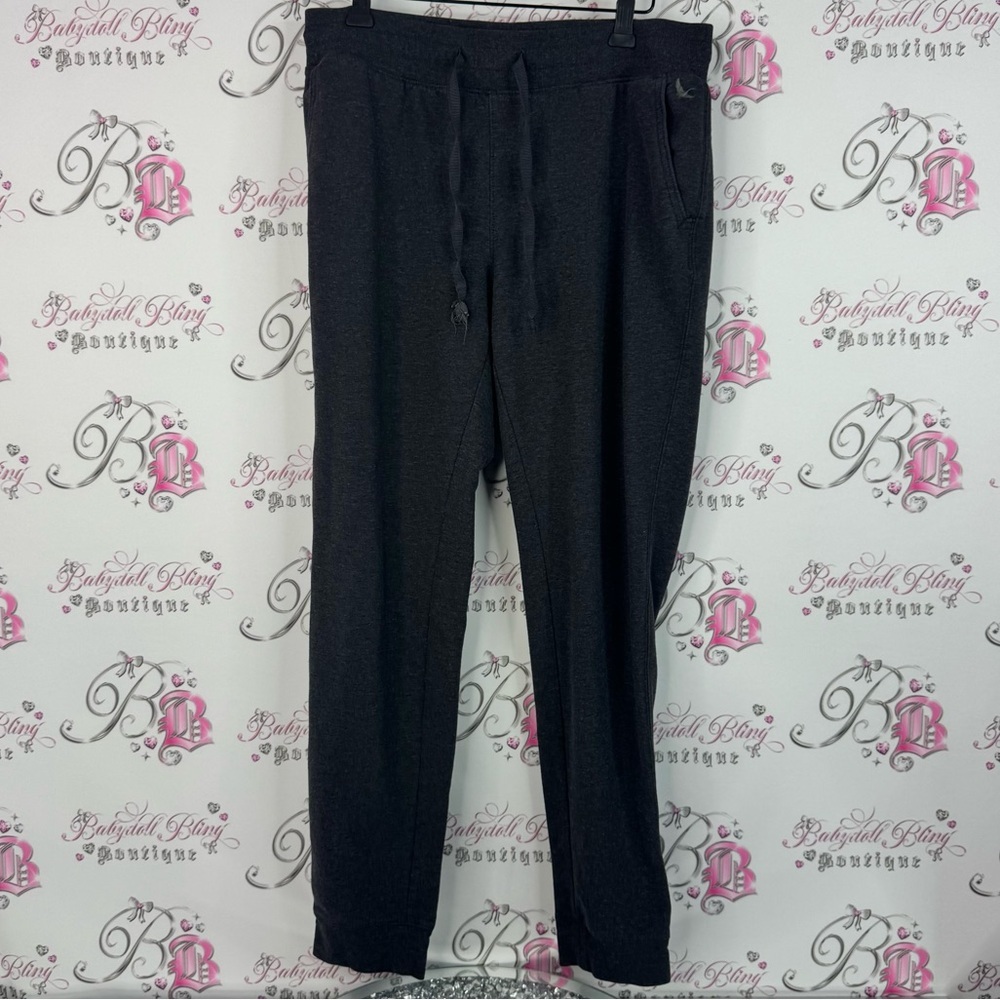 Eddie Bauer pants joggers sweatpants comfy black grey Charcoal Jogger Pants